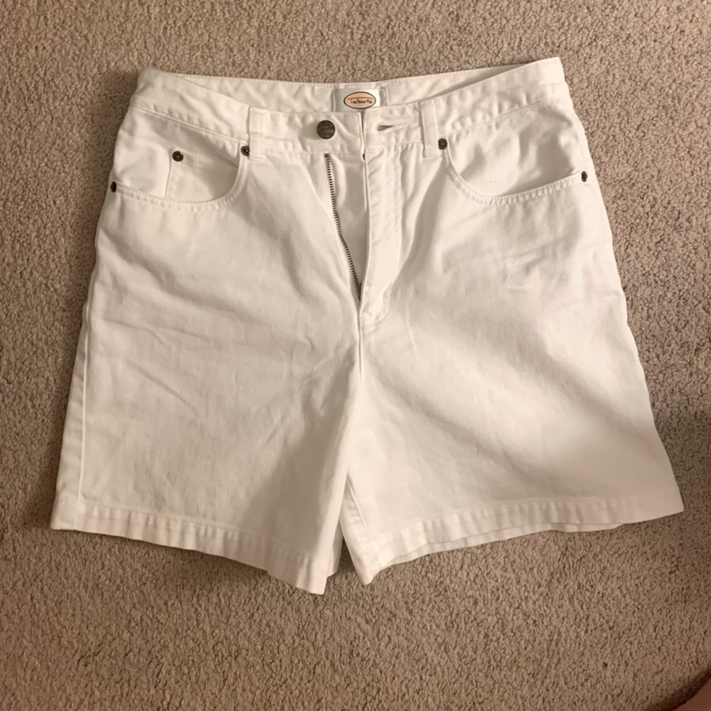 Like New | Talbots | High Waisted White Shorts Size 6